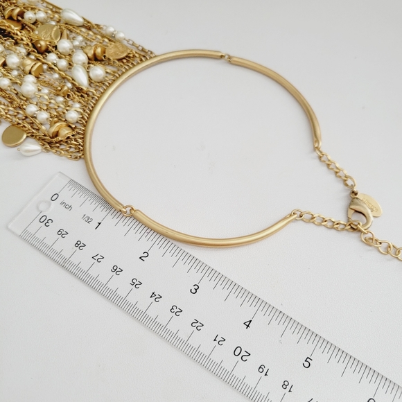 Chico's collar tassel bib necklace - Picture 3 of 7